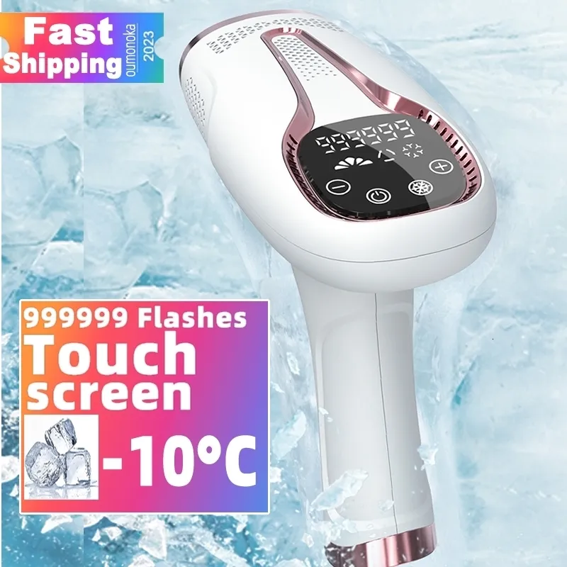 Epilator 2023 999999 Flashes Laser Sell Permanent IPL P oepilator Hair Removal Painless Electric Machine 230504