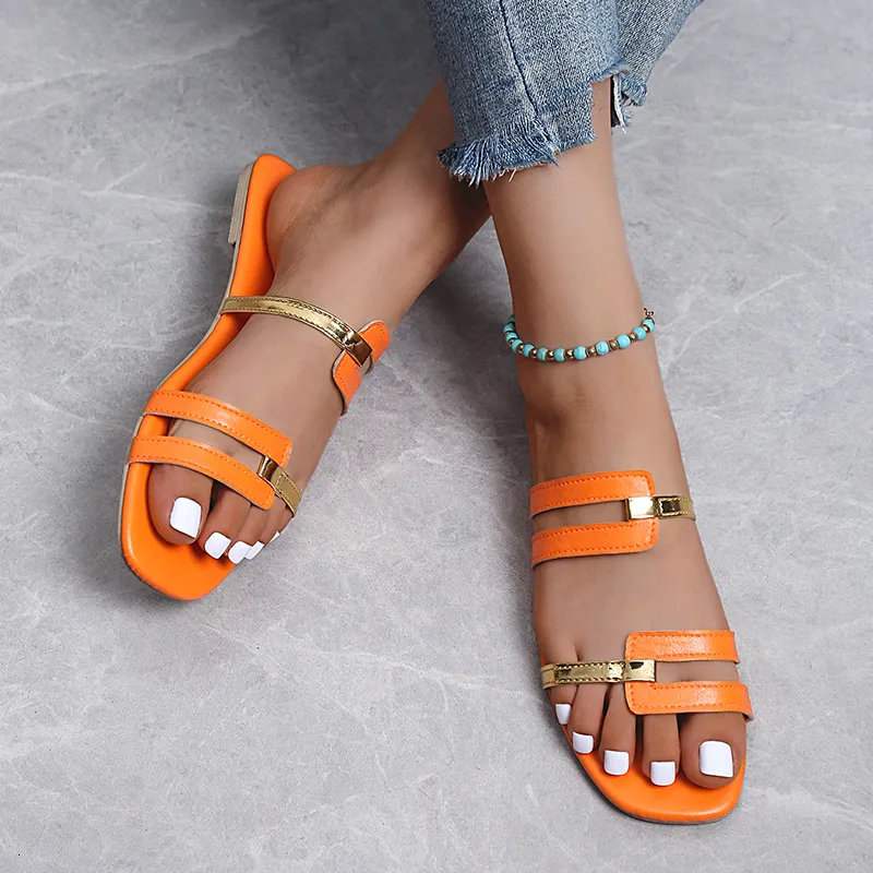 Sandalen dames plat store
