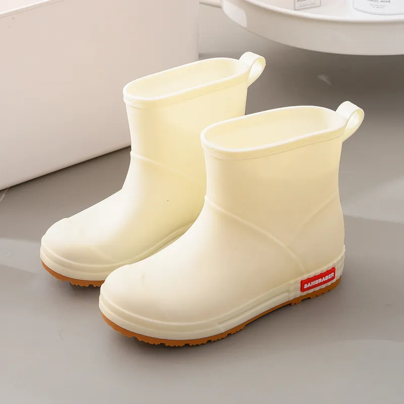 Botas de chuva BOTA DE RORBORAÇÃO BOTA DE BORRAGEM SLAPE AO ANTERIOR FATO CASUAL 2023 WINTRO CAPA CAPA CAPA DE CAPA DE CAPAÇÃO 230505