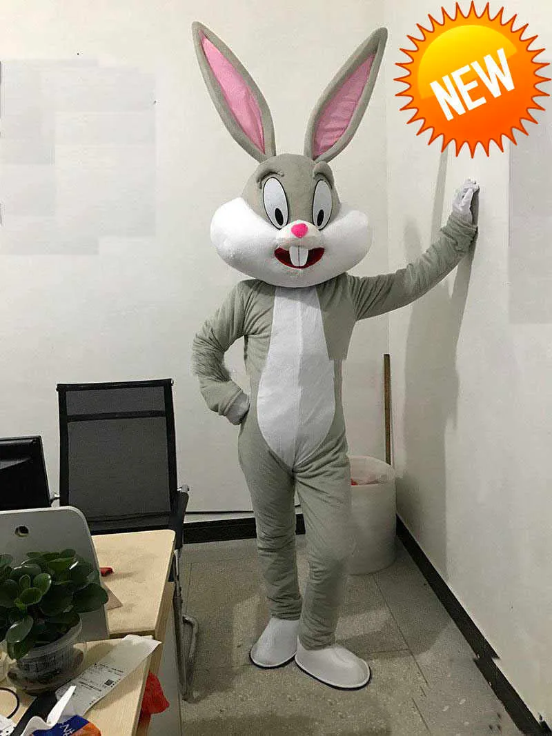 2023 Korting fabrieksverkoop Professionele paashaas mascottekostuums Konijn en Bugs Bunny Volwassen mascotte te koop mascotte