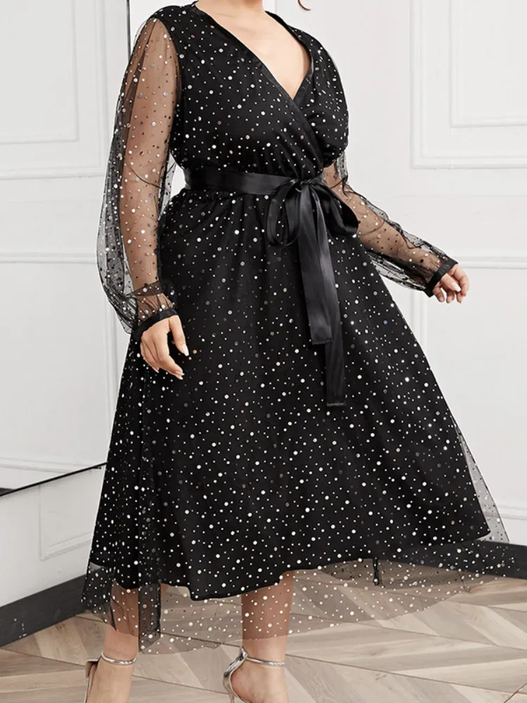 Wedding guest dresses polka dot online