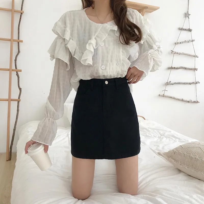 Ruffle mini skirt 5xl hot sale