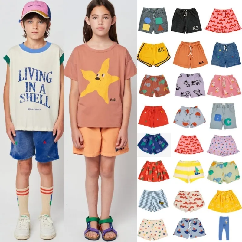 Shorts Children's 2023 Summer Cartoon Trend Boys Wysoka jakość Wygodne urocze dziewczyny swobodne ubranie 230505