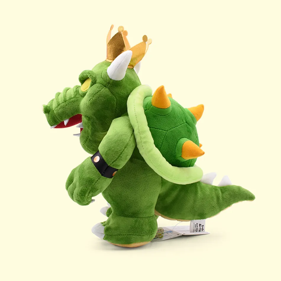 Wholesale Mary Series King Bowser Green Devil Bowser Fire Dragon Plush toy children's game Playmate