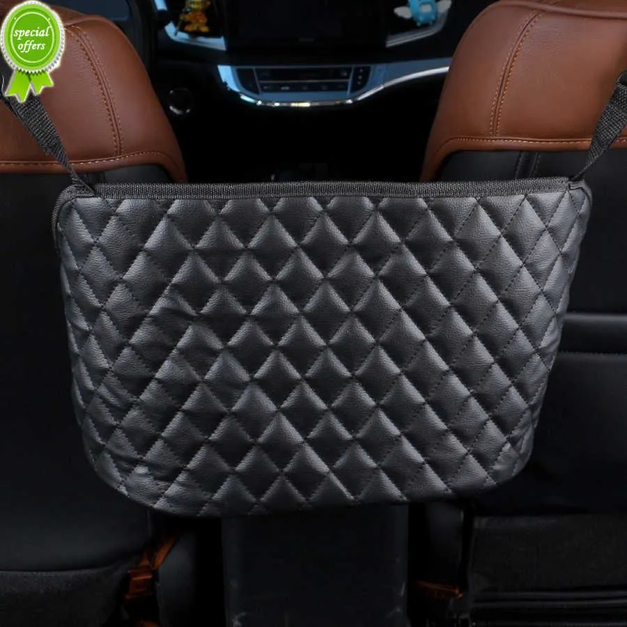 NOUVEAU 2022 Universal Car Pocket Handbag Holder Car Backseat Car Organizer Seat Gap Rangement Pocket Car Car Intérieur Accessoires pour femme