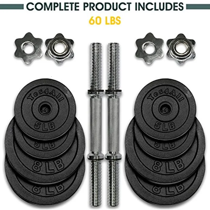 Adjustable Cast Iron Dumbbell Sets With Alloy Steel Connector For Strength Training From Zhi09 42.32 DHgate.Com