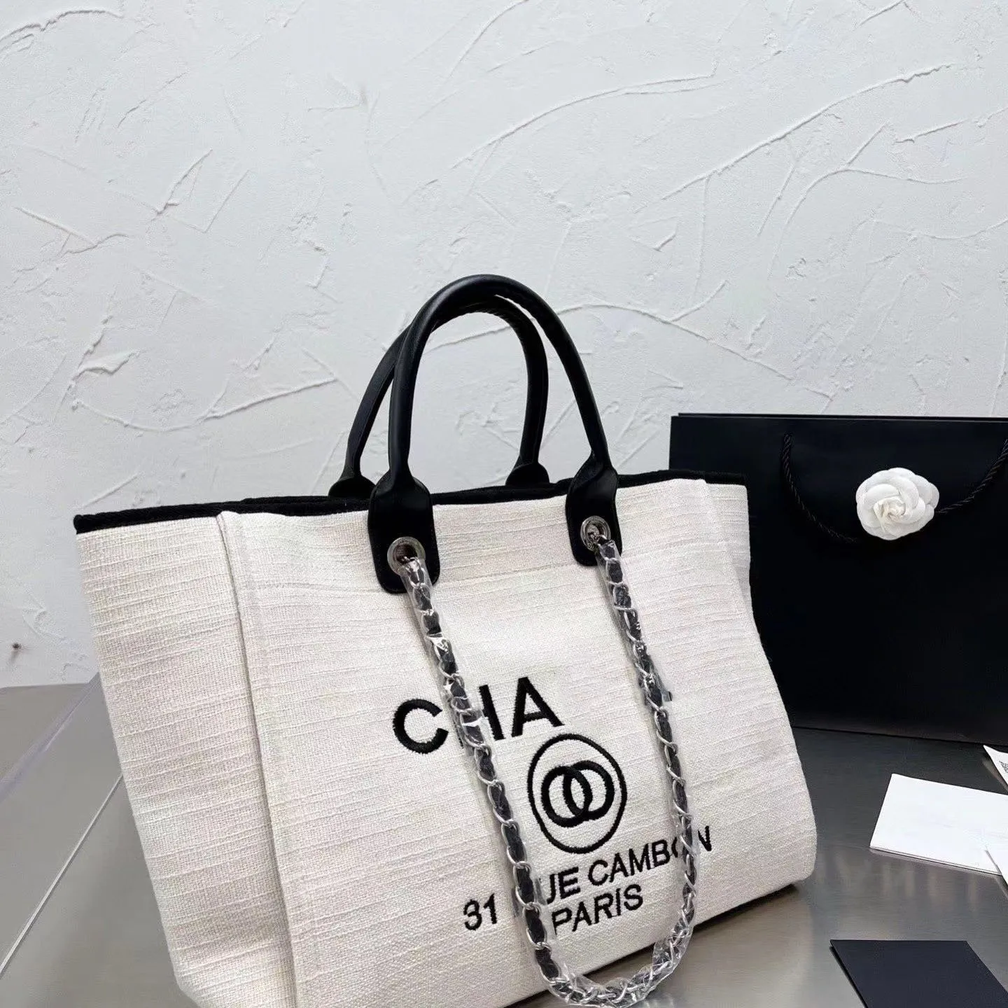 Chanel deauville tote dhgate discount