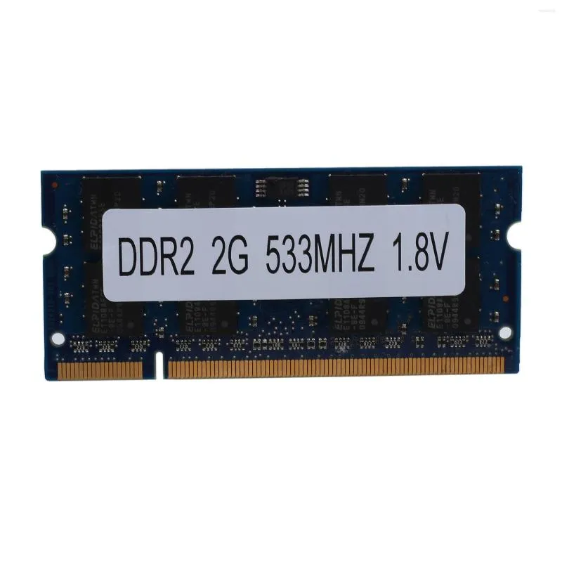 Memória do laptop RAM 533MHz PC2 4200 SODIMM 1.8V 200 PINs para AMD