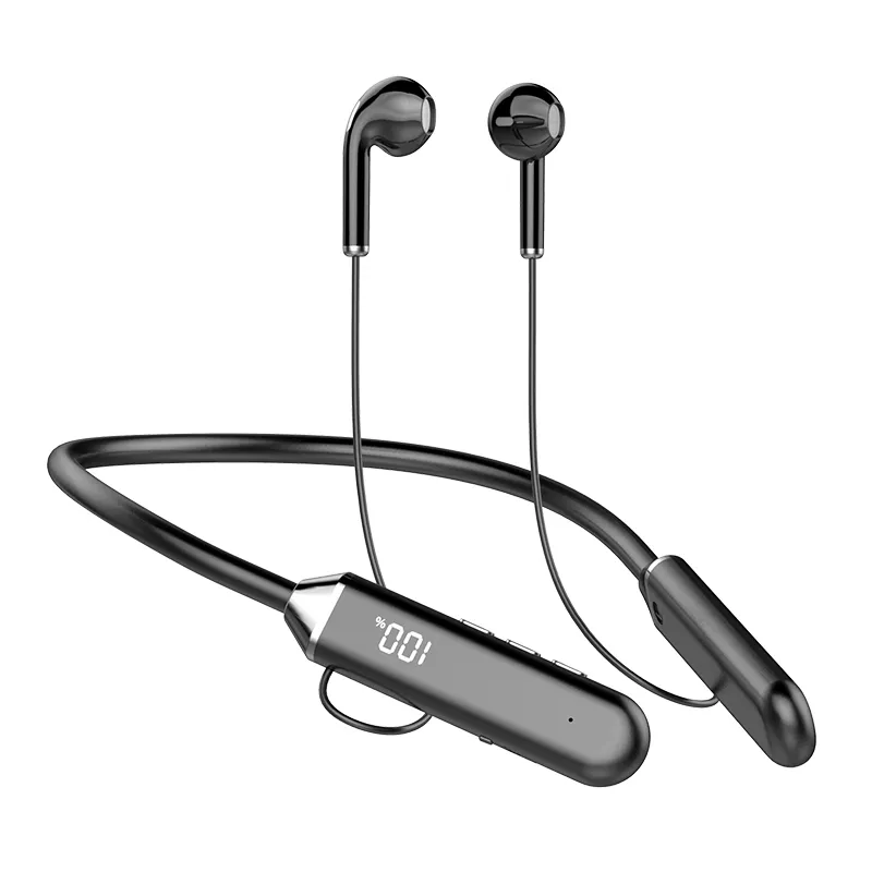 TWS draadloze magnetische hoofdtelefoon nekband Bluetooth 5.2 oortelefoon headset sport stromend waterdichte oordopje w mic 100h muziektijd