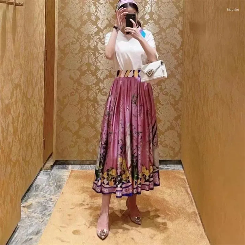 Satin skirt online 3d print