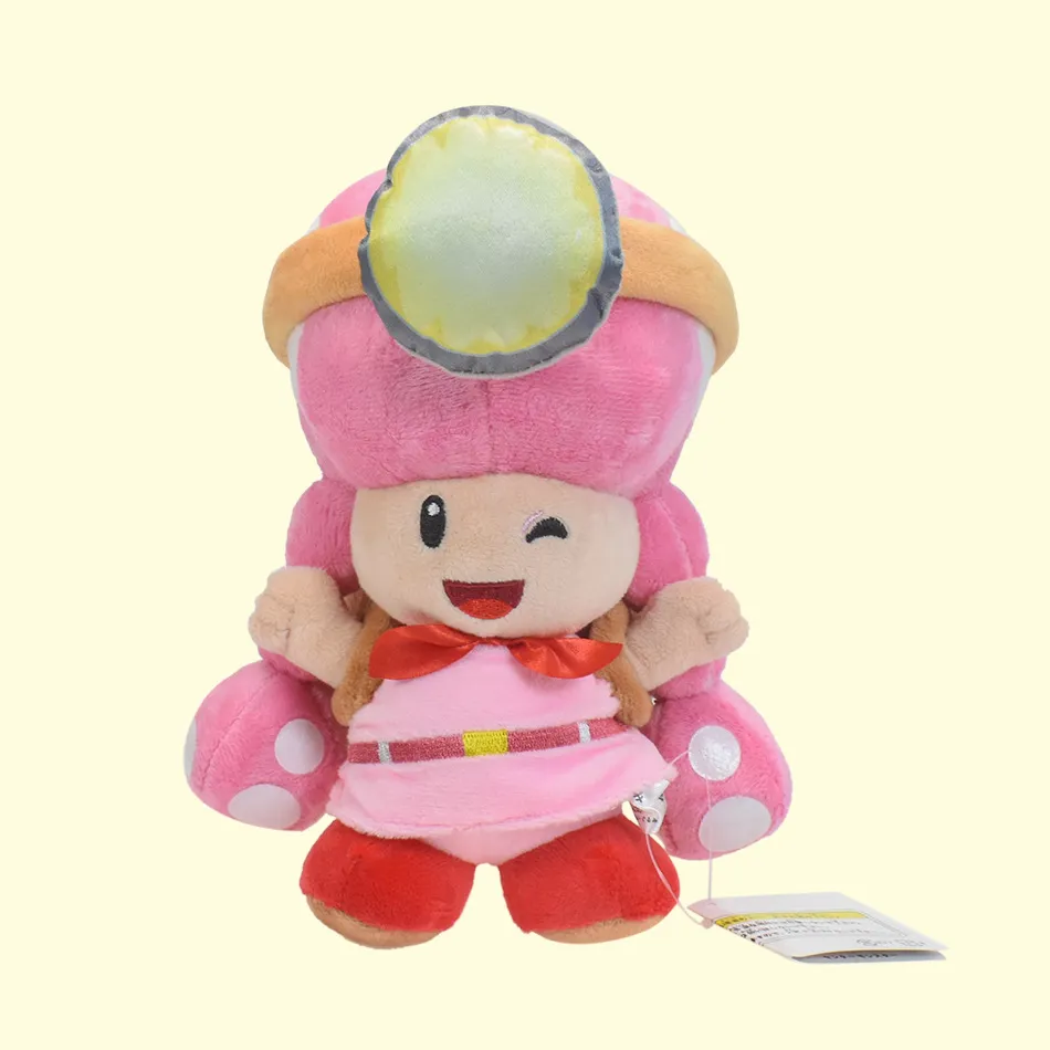 Wholesale Mary series miner mushroom sister back schoolbag mushroom sister Captain Chinobio plush figures