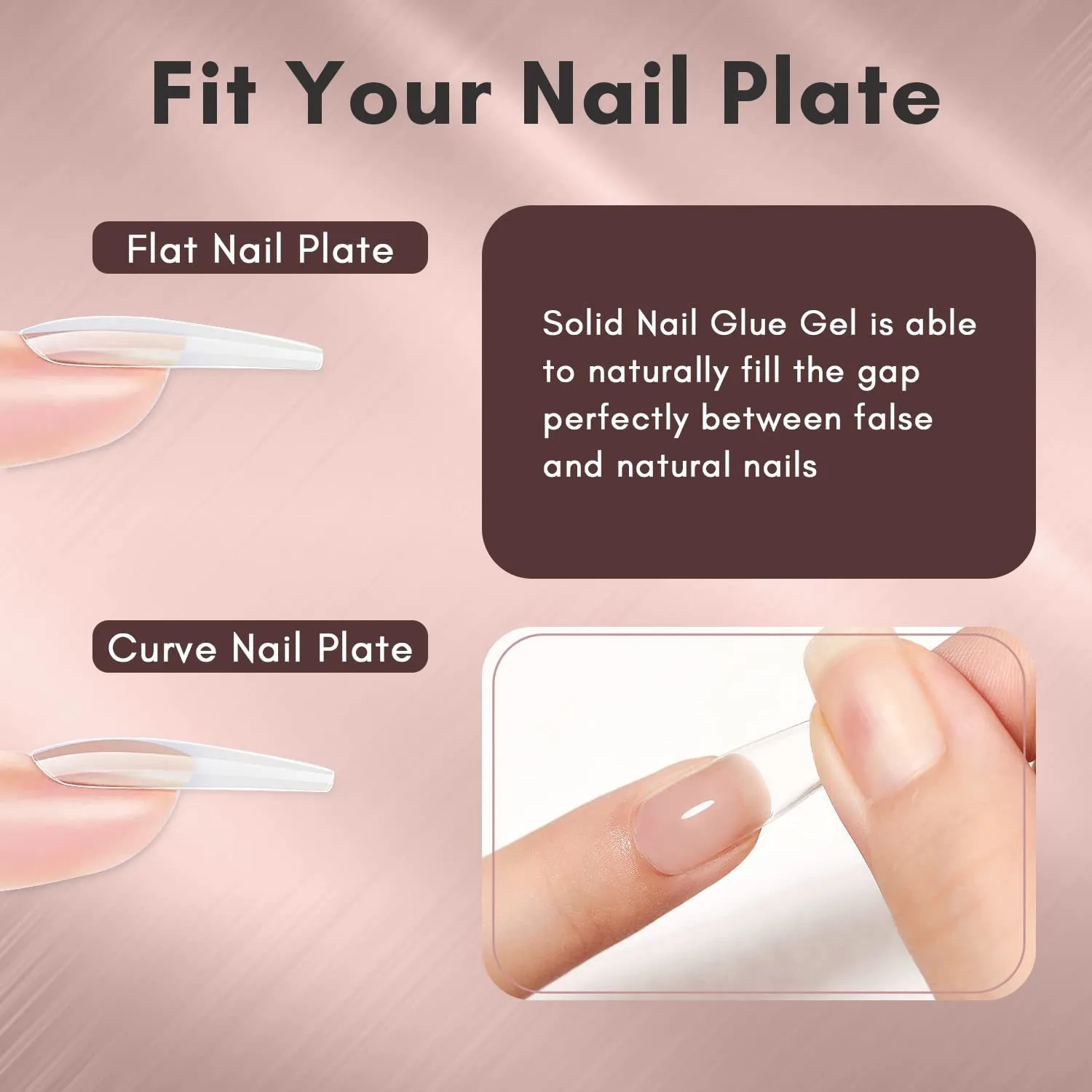 Makartt Nail Rhinestone Glue Gel, Upgrade Gel Gem Nail Glue with