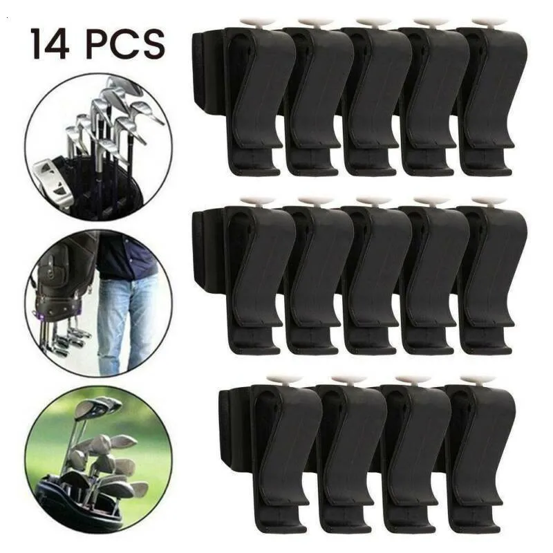 Otros productos de golf Putter Holder Bolsa Clip Clubes fijos Hebilla Bola Ayudas de entrenamiento Deportes al aire libre Accesorios de juego Swing Trainer 230505