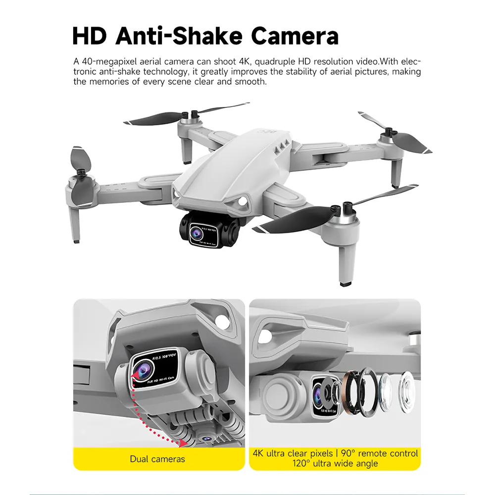 L900 Pro SE Drone 5G GPS 4K HD Camera FPV 25Mins Flight Time