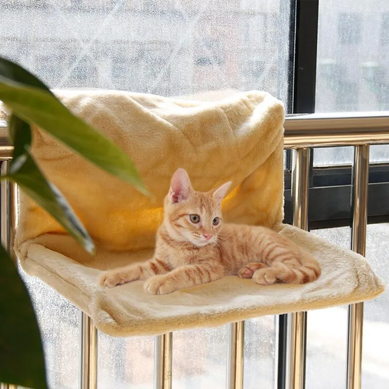 Lits pour chat Super doux nid tapis de lit pour animal de compagnie chenil chien grand hamac pour chiot mis partout deux couleurs