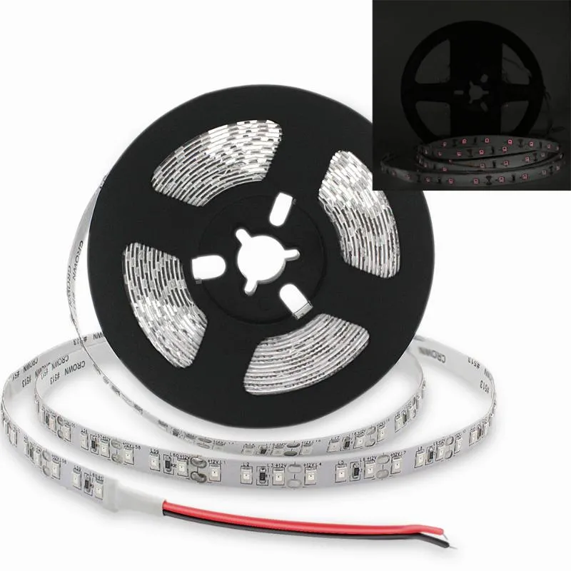 Remsor infraröd strålning flexibla remsbelysningar 850 nm 940 nm band dc12v ir lampband SMD3528 0,2W LED -chip för monitorpografi