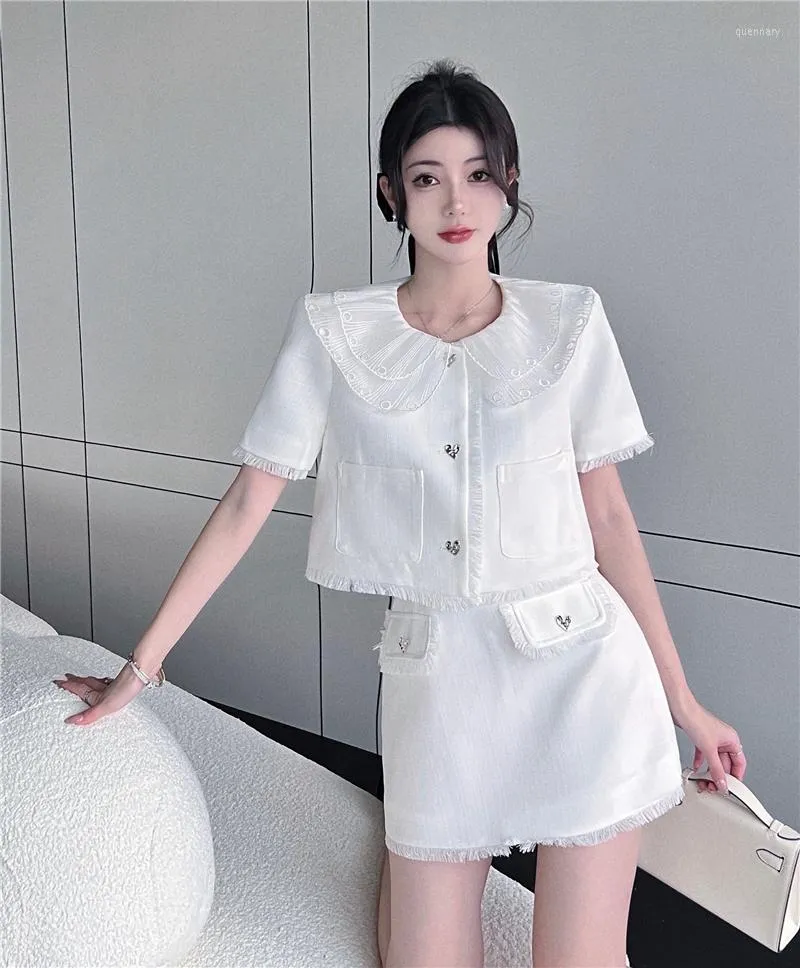 Casual Dresses Hubble-bubble Sleeve Female Summer Small Sweet Wind Burrs Brief Paragraph Bust Skirt Of Tall Waist Dress