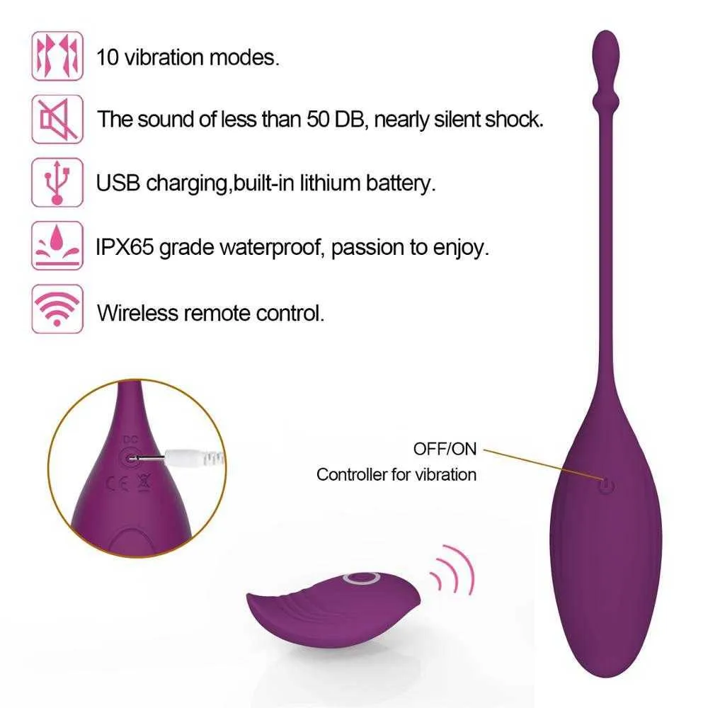 Oeufs culottes vibrateur jouet sexuel femme pour femmes adultes vibrant amour oeuf masturbateur portable G Spot Clitoris_voghion.com