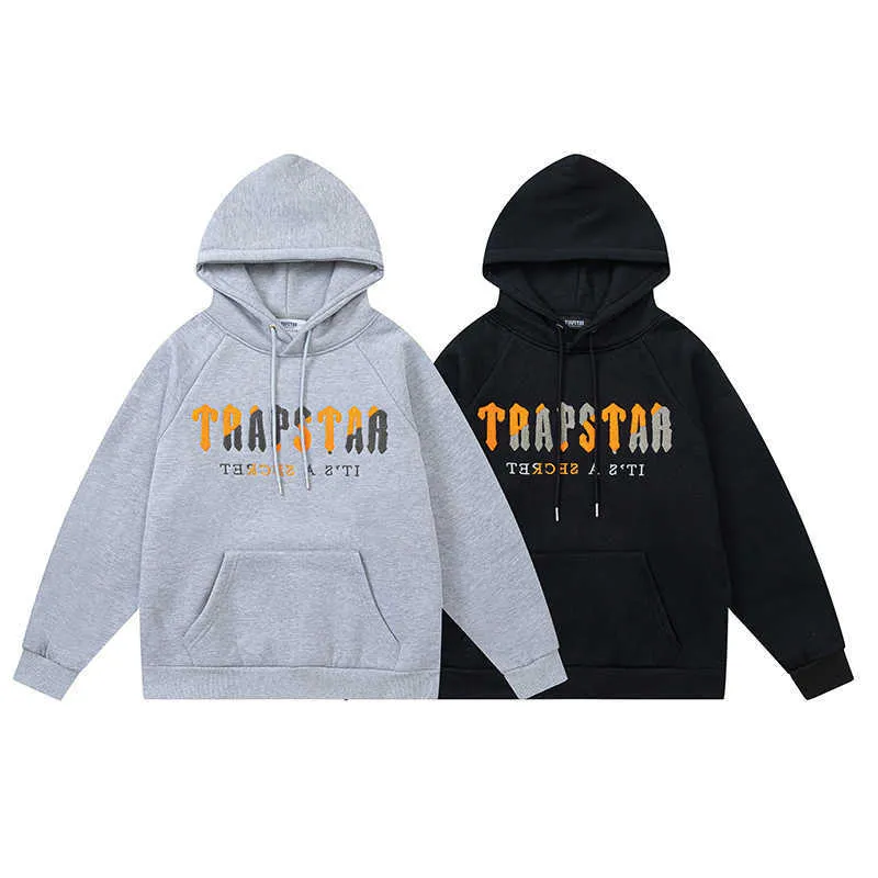 Grey trapstar hoodie 2025