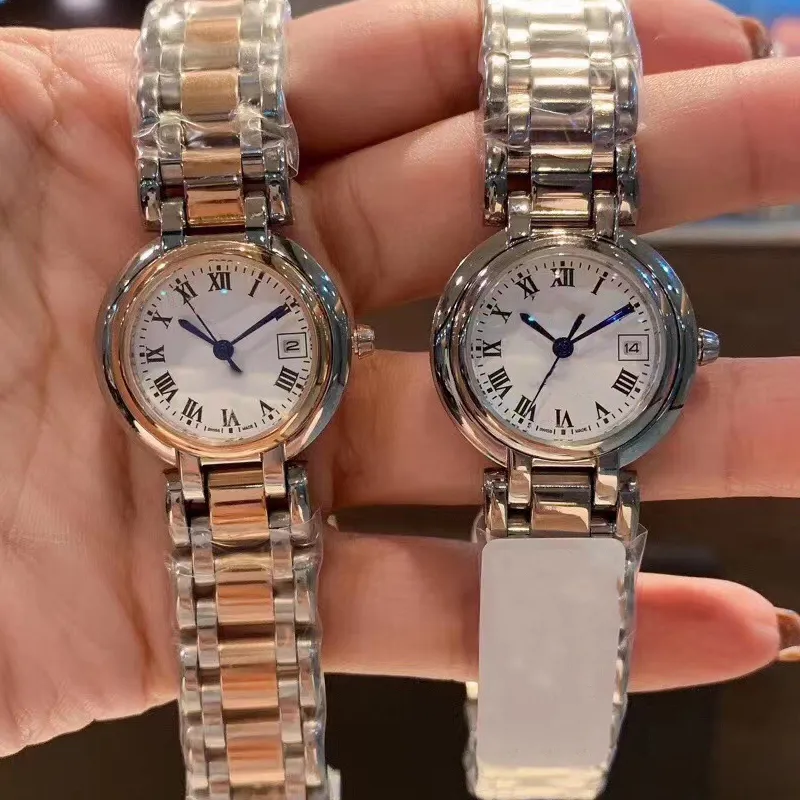 Nouvelle montre de luxe pour femmes importée mouvement à Quartz résistant à l'usure miroir à trois volets boucle de sécurité mode Boutique montre