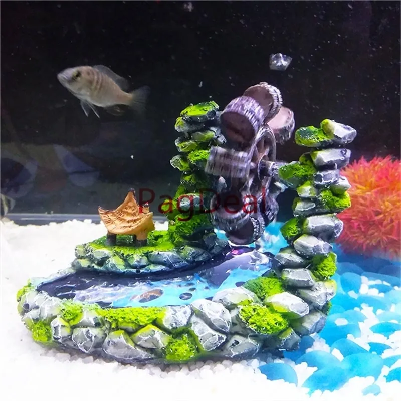 Water tank decoration clearance