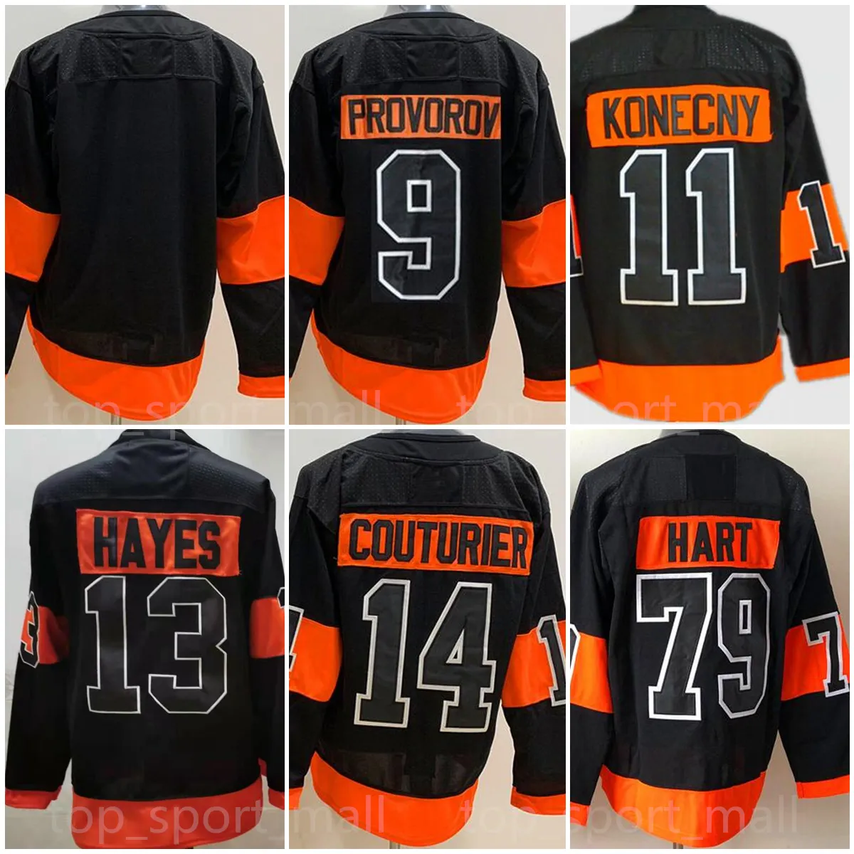 Travis konecny black jersey sales