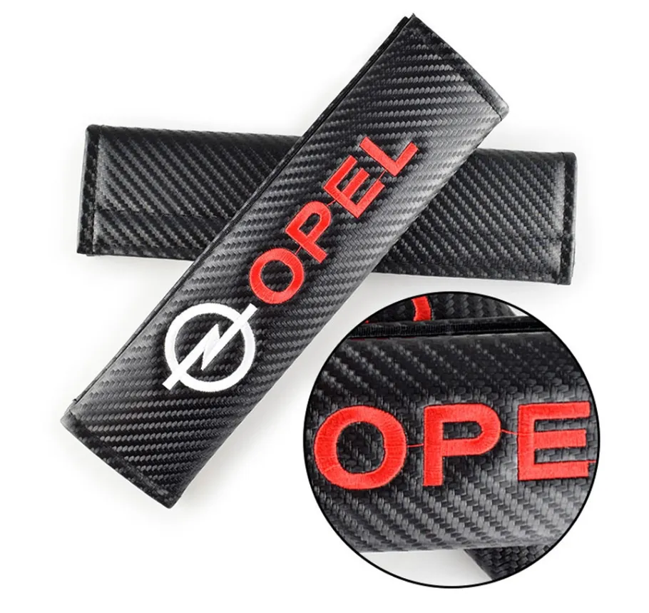 Copri cintura di sicurezza auto Cuscino cintura di sicurezza auto Protezione spalla del conducente OPEL OPC Cuscinetti cintura di sicurezza auto fai-da-te