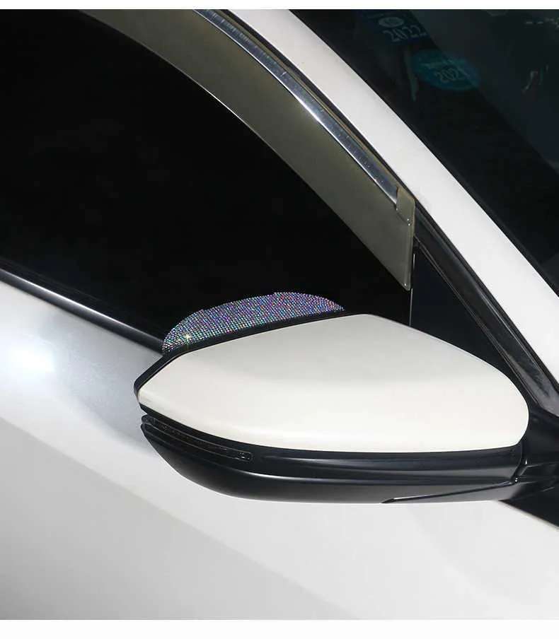 Neue 2 STÜCKE Auto Seitenspiegel Aufkleber Wasserdicht Regen