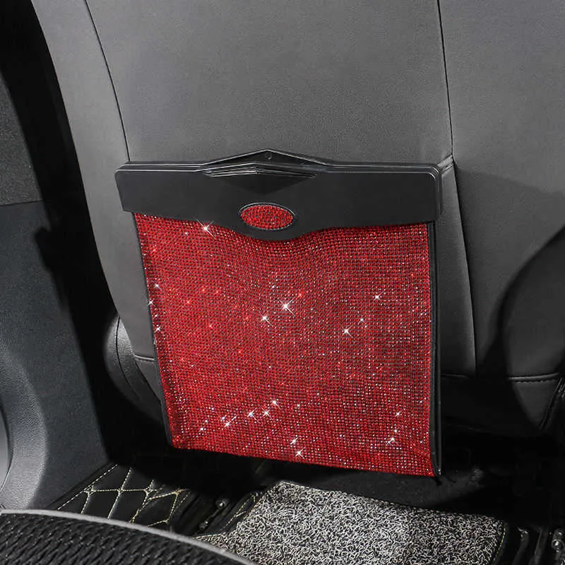 Waterproof Magnetic Car Garbage Bag Back Seat Storage, Leak Proof
