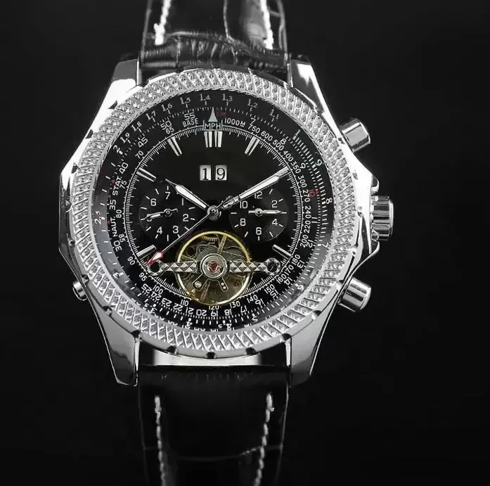 U1 de alta qualidade AAA Brietling Luxo Mens Avanadores Automáticos Relógios Designers Relógios 43mm Mecânicos Mecânicos Mecânicos Datas de Alta Qualidade Datas