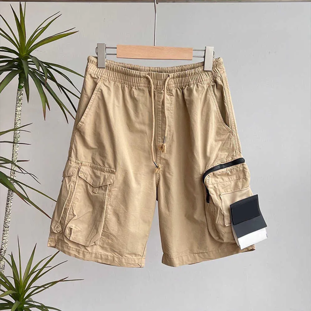 Designer best sale khaki shorts