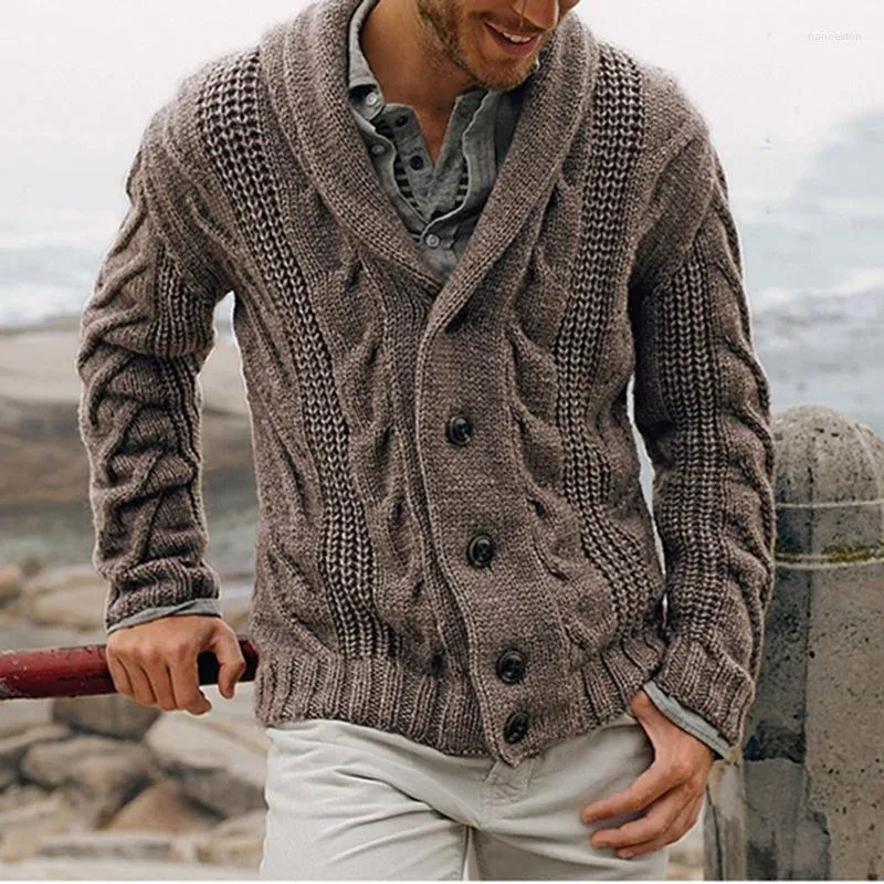 Sueteres Para Hombres Cardigan De Punto Para Hombre Sueter Delgado Otono Invierno Chaqueta A Cuadros Casual Ropa De Moda Policromatica Masculina De 37 12 DHgate