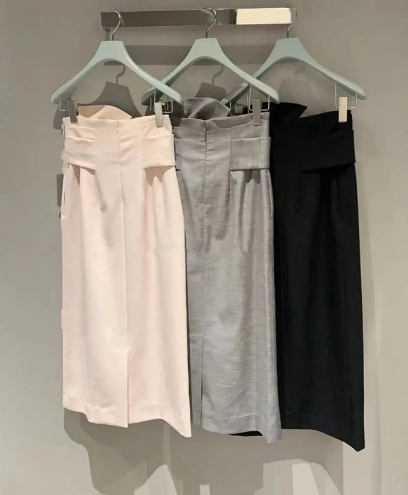 Japanese Princess Kink Bandage Skirt Slim Fit A Line Mujer Faldas For Spring Half Length Temperament Solid Color Kuzuwata High Waisted Midi Skirt 230506 From Kong04 39.39 DHgate.Com