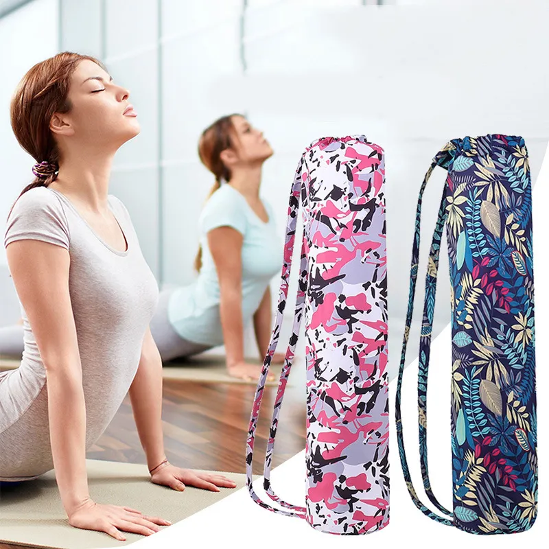 Packsäcke Mode Yogamatte Tragetasche Wasserdicht Sport Gym Fitness Pilates Schultergurt Rucksack 230505