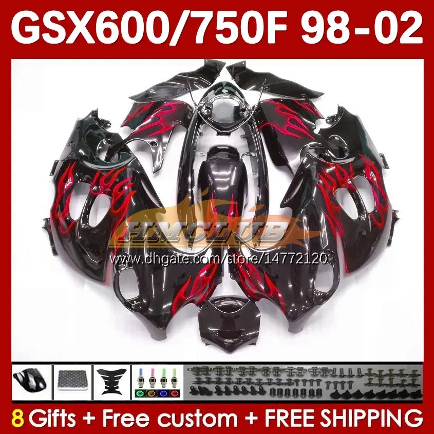 Suzuki Katana GSX600F GSXF600 GSXF750 GSXF 600 750 CC 98 99 00 01 02 169no.124 600cc 750cc GSX750F GSXF-600 GSXF-750F-600 GSXF-750