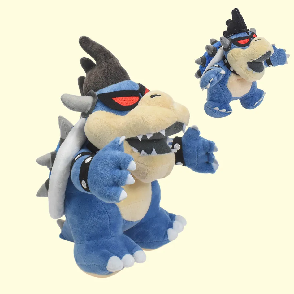 Wholesale Mary Series Bowser Fire Dragon Blue Dark Ultimate Great Devil Plush toy children's game Playmate