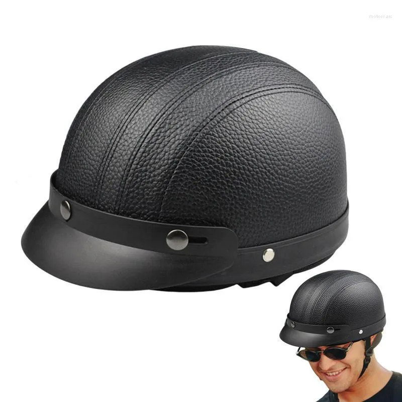 Ball cap style motorcycle helmet clearance