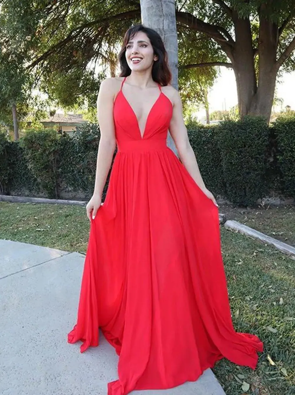 red dress and silver accessories Silver Textured Earrings - All Accessories