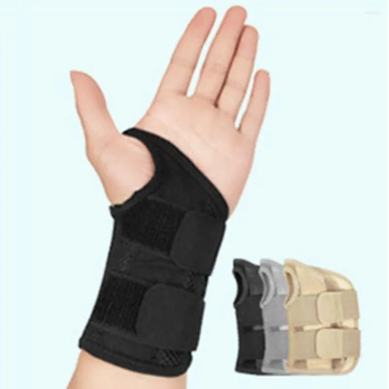 Suporte de pulso alívio da dor em entalhes para tiras de estabilizador manual Protetor de abridor de soluções