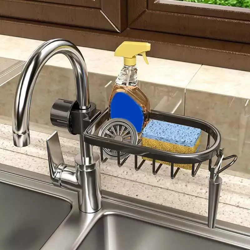 Stainless Steel Sink Drain Hanging Basket Kitchen ... - Grandado - View #5