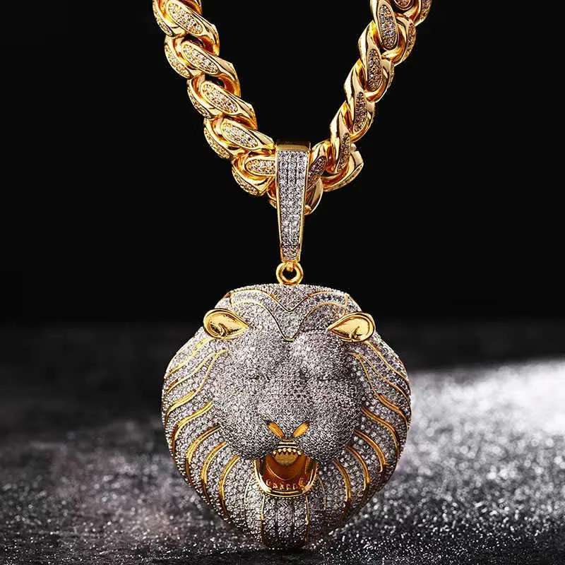 Lion iced store out chain