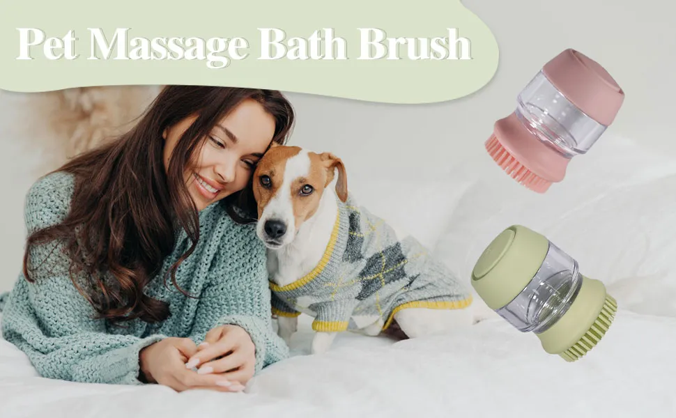 Multifunctional Pet Bath Brush