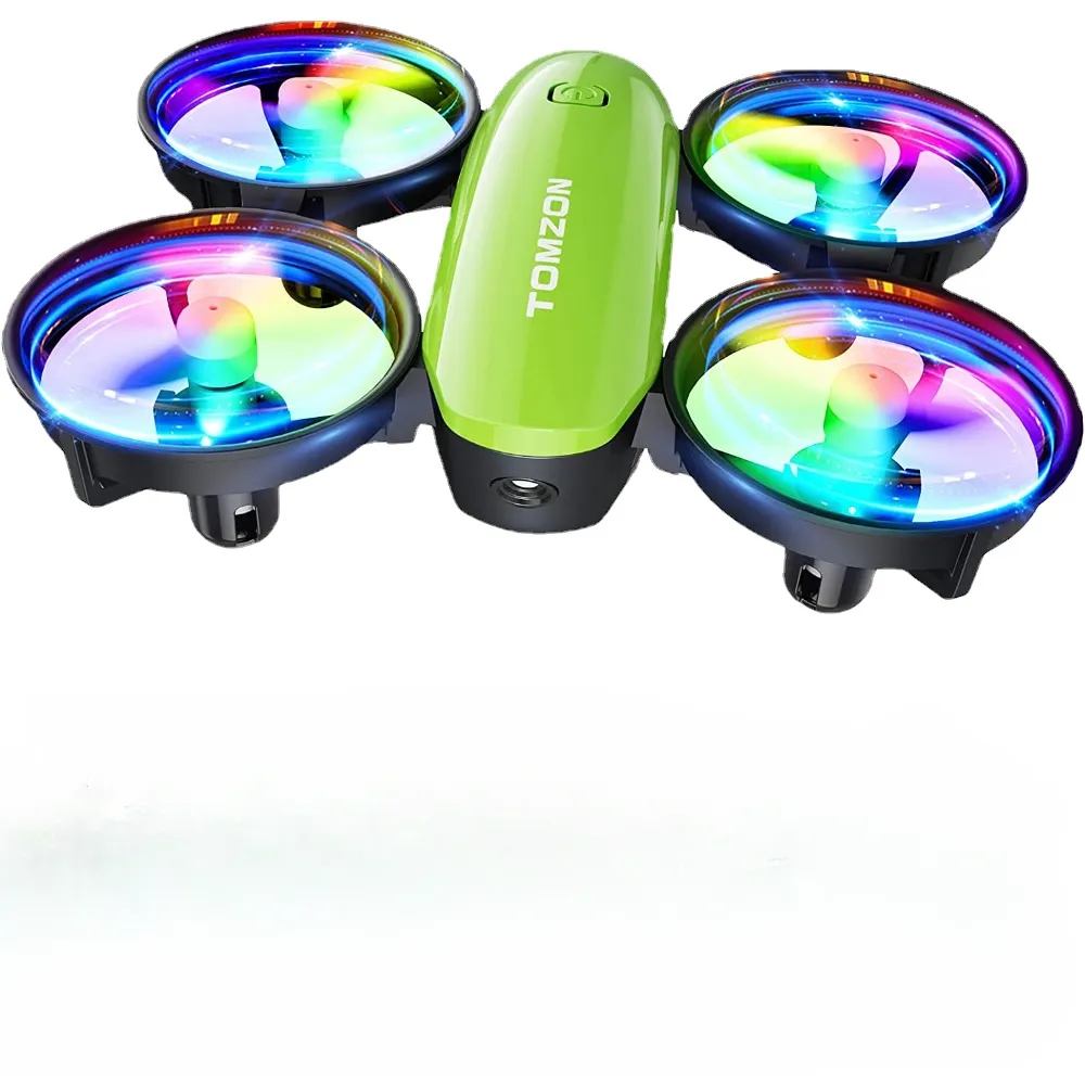 TOMZON A23 Mini Drone Dazzling LED Dron 3 Speed Mode RC Quadcopter