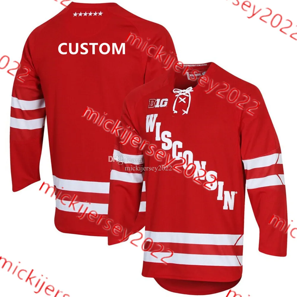 Wisconsin hockey jersey online