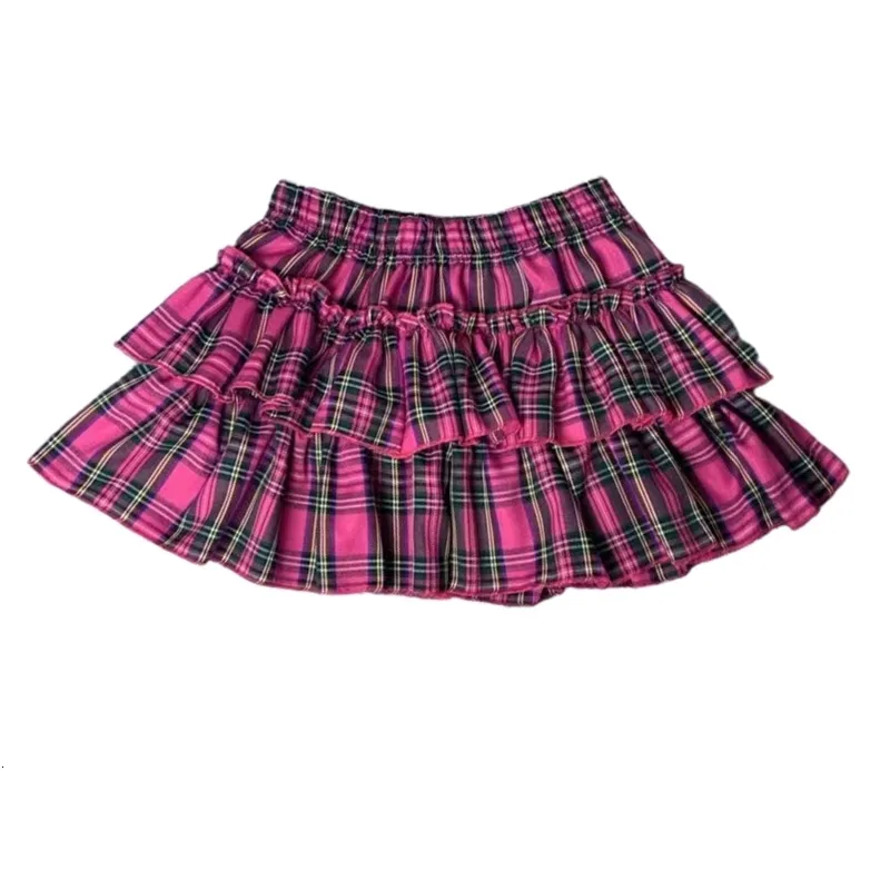 Tartan mini skater skirt hot sale