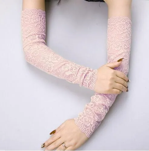 2 Paia Guanti Senza Dita Protezione Solare UV | Rosa E Viola | Per Guida E Sport | Touchscreen