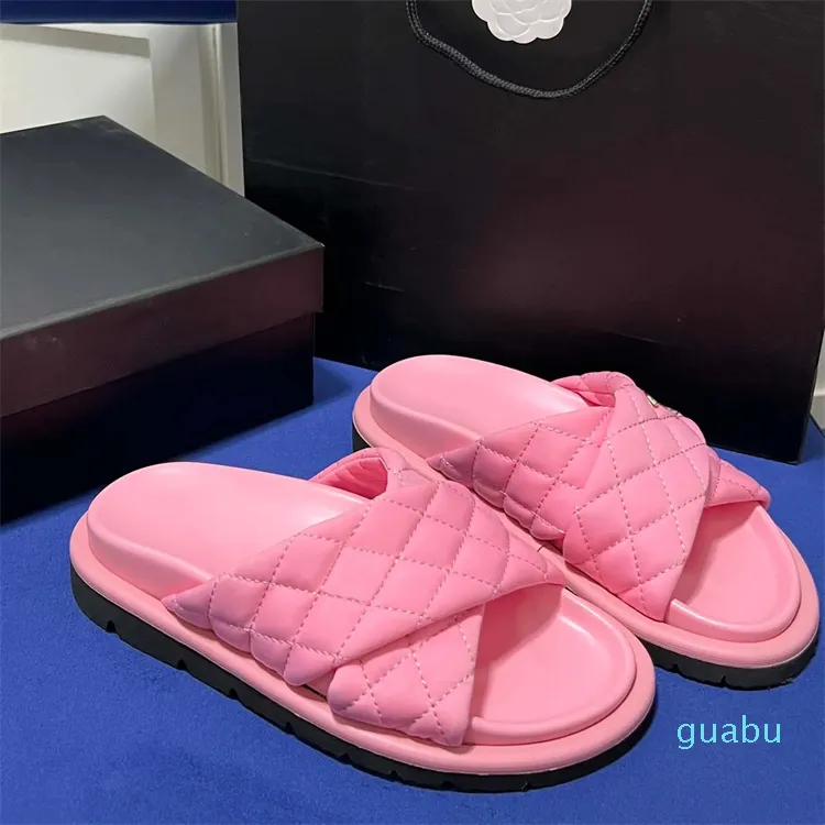 Black slip on slippers sale