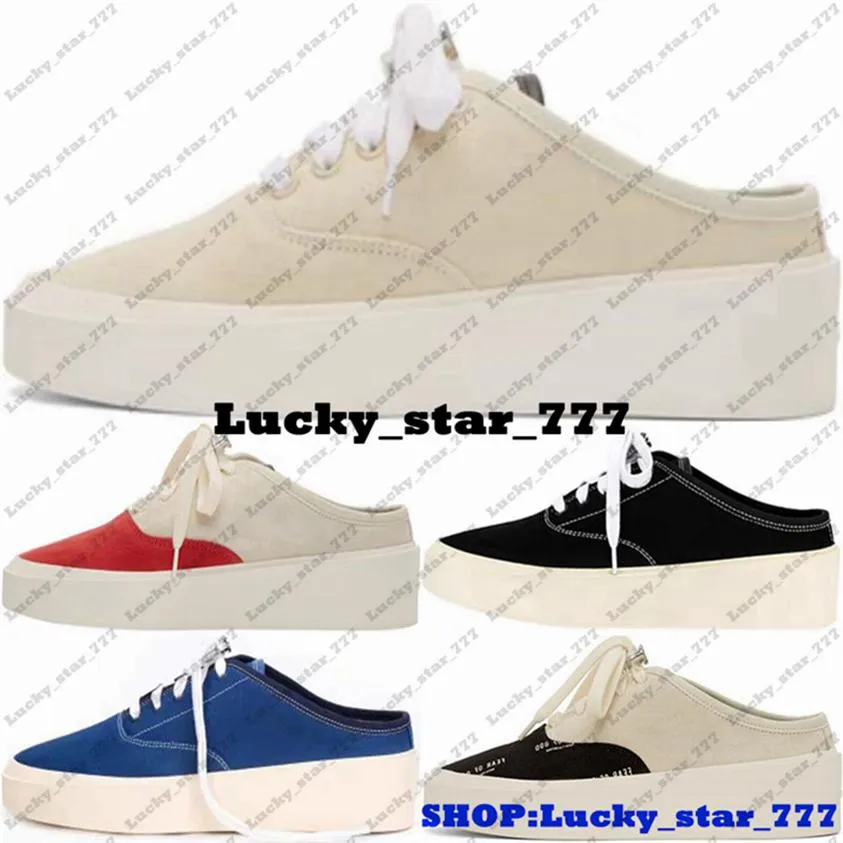 Mens Fear Of Gods 101 Backless Sneakers Shoes Women Us 12 1659 Size 12 Big Size Scarpe Trainers Eur 46 Casual Blue Designer Us12 Skate Running High Quality Tennis Ladies