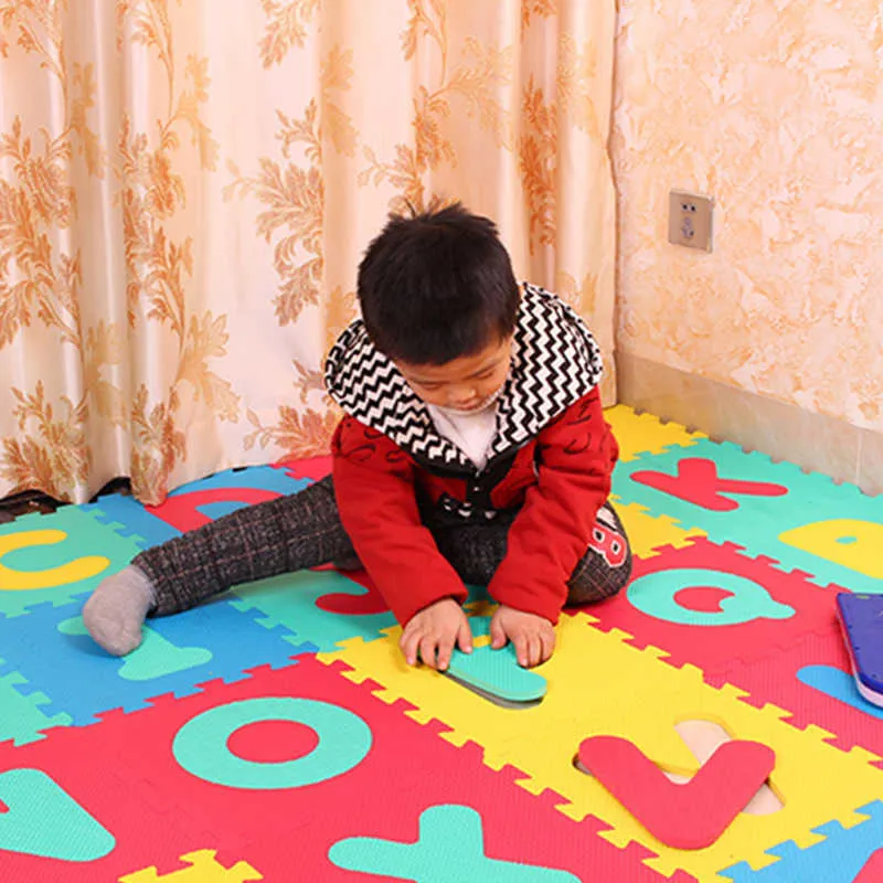 Baby letter best sale mat