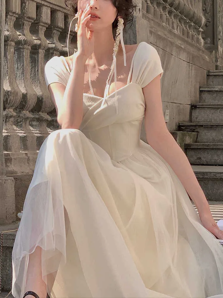 Outdoor Casual Wedding Dresses 2023 Summer Sweet Elegant Lace